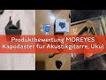 Produktbewertung MOREYES Kapodaster für Akustikgitarre, Ukulele, E-Gitarre, Bass mit holzfarbenen Gi