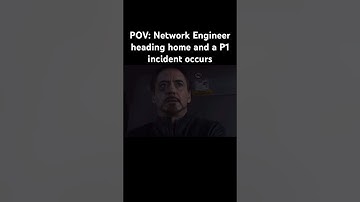 ネットワークエンジニア vs P1 インシデント #ネットワーク #シスコ #CCNA #ミーム #サイバーセキュリティ #技術 #ネットワークエンジニア