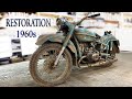 Восстановление старого мотоцикла из 1960-х | Old Soviet motorcycle full Restoration