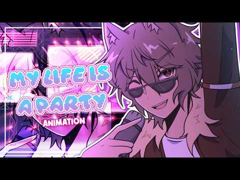 MY LIFE IS A PARTY [ MEME ] Bday Gift For @KhaiTheKidd | Animation