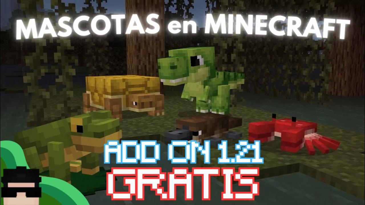 Como activar las nuevas mascotas en minecraft gratis 1 21 youtube