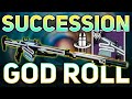 Succession GOD ROLL (Best PVE Sniper?) | Destiny 2 Beyond Light