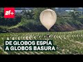 Corea del Norte manda globos con basura a Corea del Sur - N+