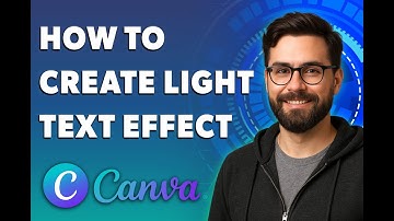 How To Create Light Text Effect In Canva [2025 Guide]