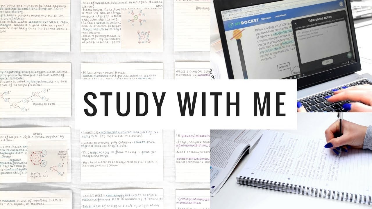 STUDY WITH ME | Easter Holiday Edition | AD