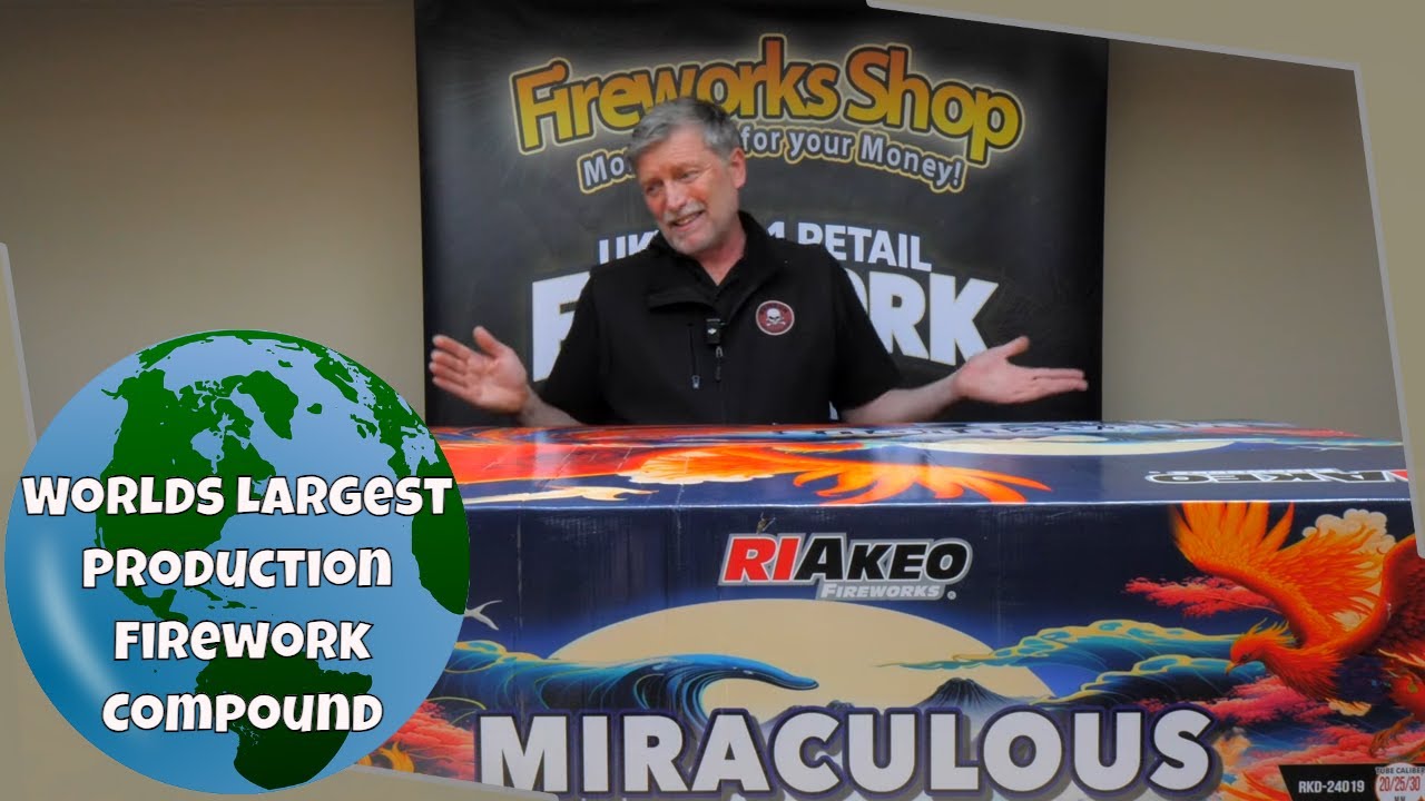 We Lit the World’s Largest Firework Compound… It Lasted 73 Seconds   4K