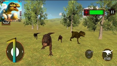 Wild Dino Family Dinosaur Game Android Gameplay Part - 1