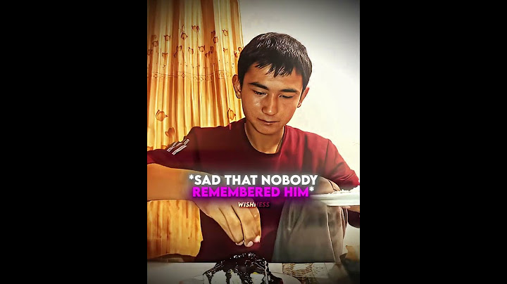 He Spends His Birthday Alone 💔