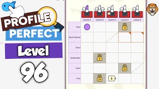 Profile Perfect Level 96 Walkthrough