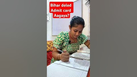 bihar Deled Admit card aa 😱gaya? Jaldi dekhlo fir mat kahana pata nahi chala 👉😅#exam #bihardeled