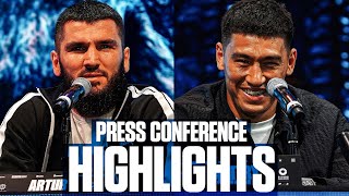 Highlights From Today's Beterbiev vs Bivol Undisputed Press Conference