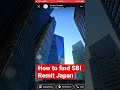How To Find Sbi Remit Japan
