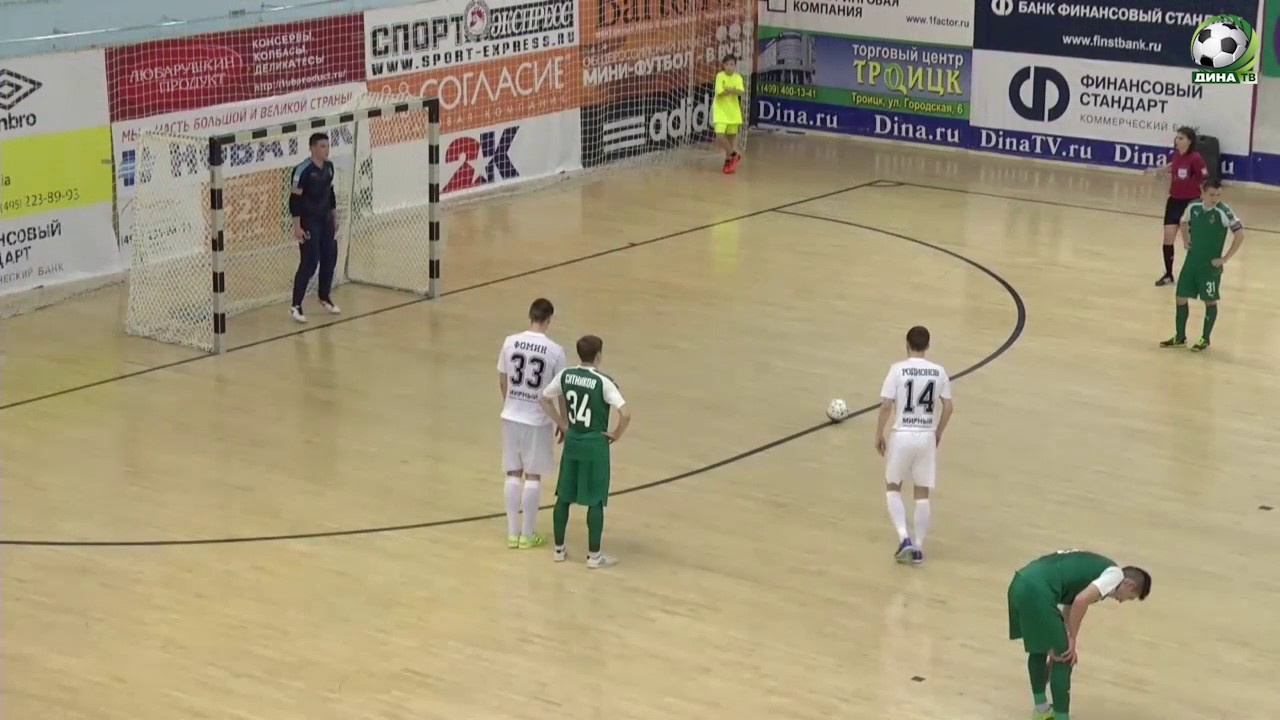 ДИНА-д - АЛМАЗ-АЛРОСА. Отчёт о матче - YouTube