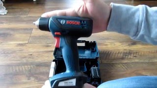 Unpacking / unboxing Cordless Drill/Drivers Bosch GSR 1000 06019F4020