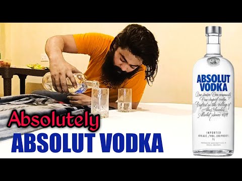 Absolut Vodka Review Malayalam|Vodka Review 2022|VELLAMADI Malayalam|Drinking Video Malayalam|2022