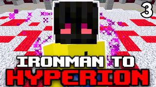 I Unlocked The Most Overpowered Early Game Armor Set - Ironman To Hyperion [3] Hypixel Skyblock