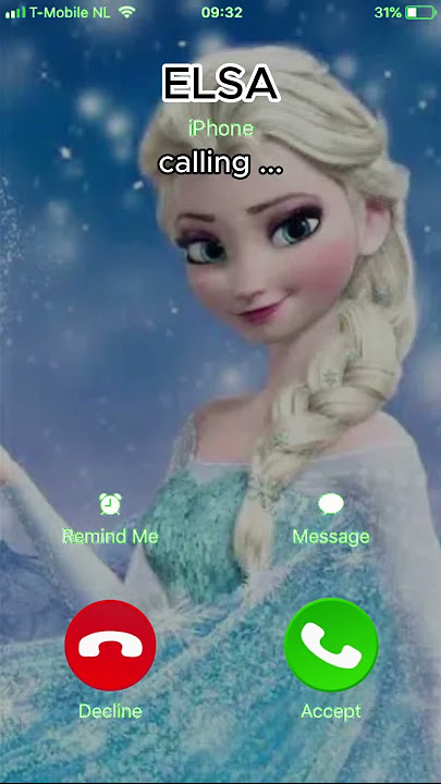 When Elsa calls at 3am... #shorts #ytshorts