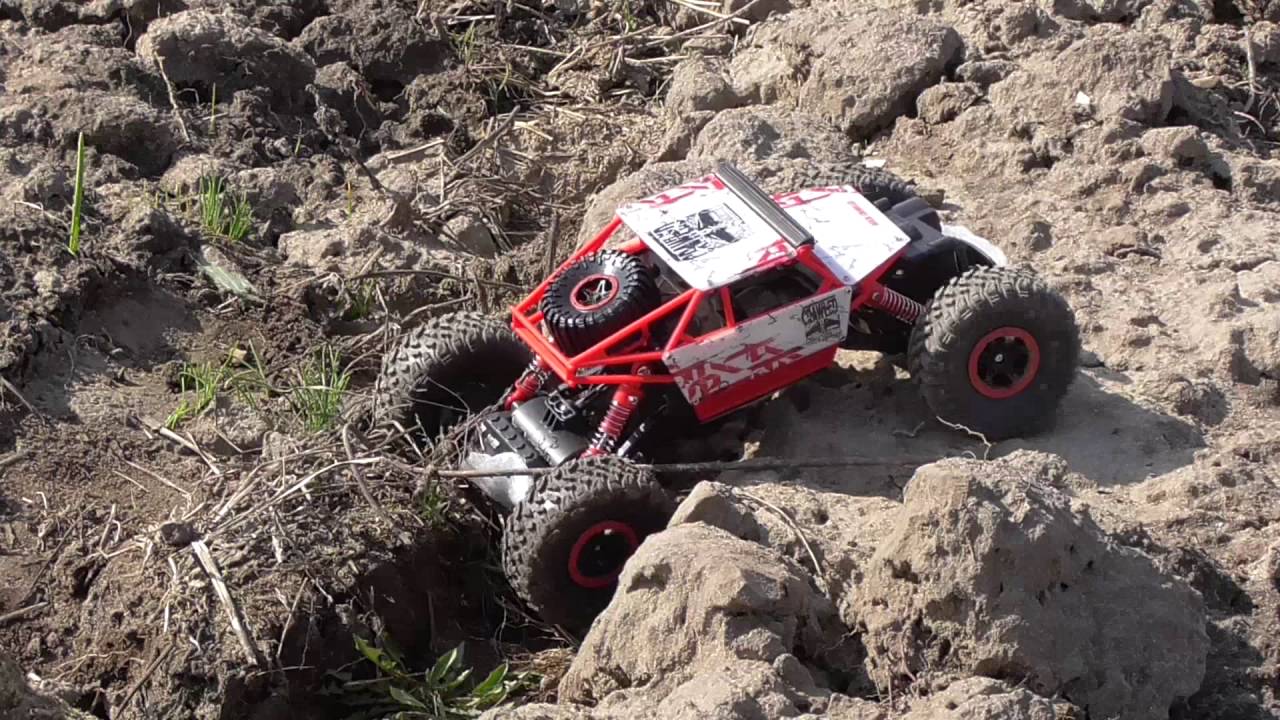 Banggood Rccrawler Обзор RC машинки с Banggood Rock Crawler HB-P1803 - YouTube