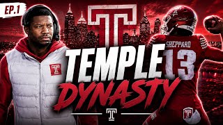 Temple Owls Dynasty Rebuild! | College Football 27 Ep. 1