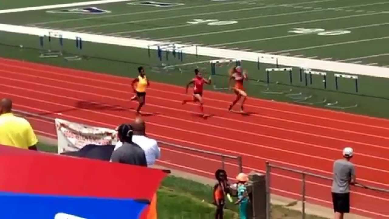 St Louis Heat Track Club 100M 15-16 yr Kennedi