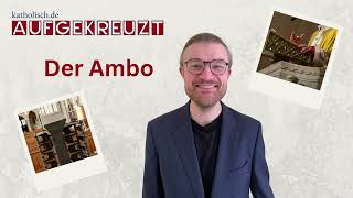 Aufgekreuzt: Der Ambo: Tisch des Wortes Gottes