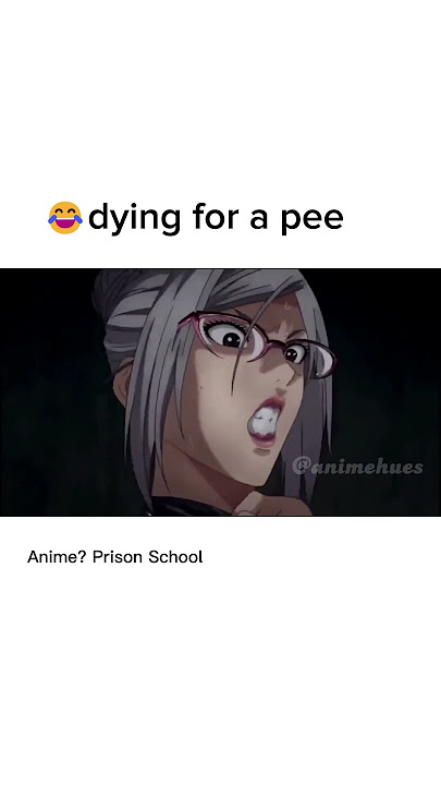 dying for a pee #shorts | Anime Funny Moments!!