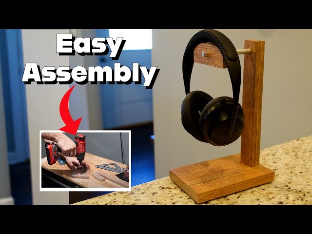 DIY Headphone Stand - Houseful of Handmade