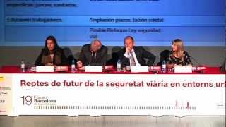 19 Fòrum Barcelona de Seguridad Vial: conferencias (parte 2)