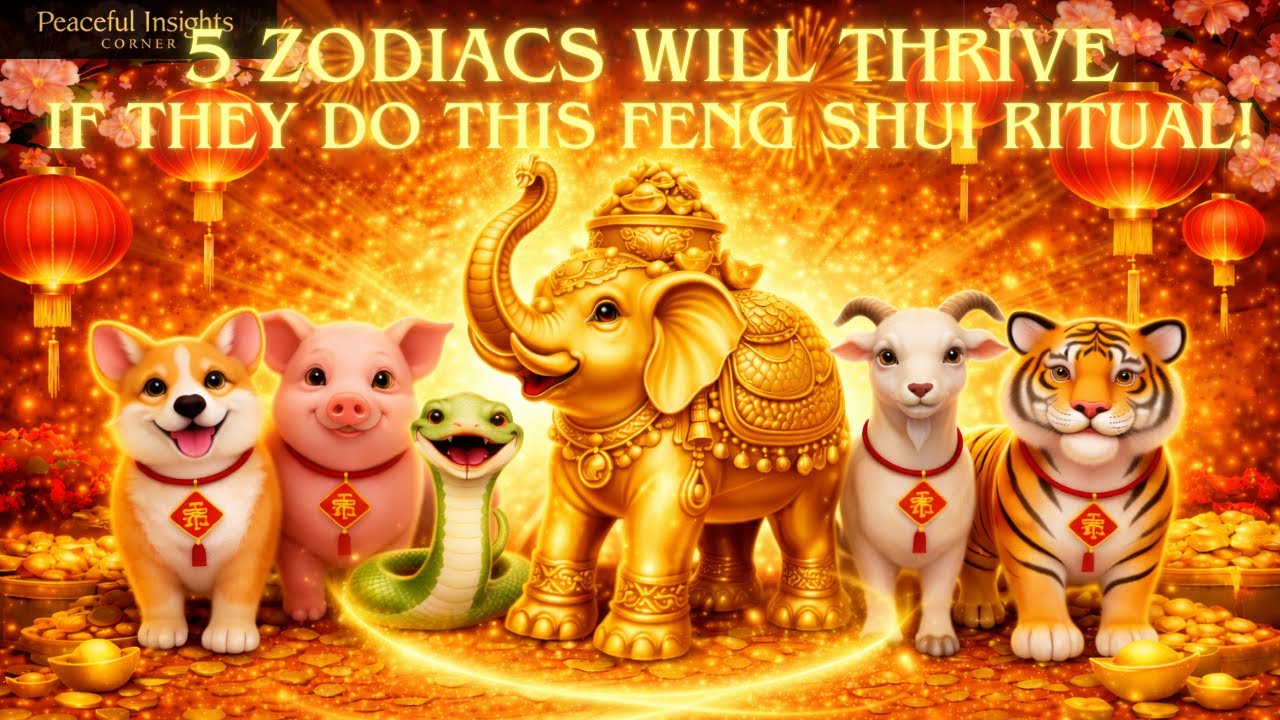 Unlock 2026 Prosperity: Feng Shui Elephant Rituals for the 5 Luckiest Zodiac Signs
