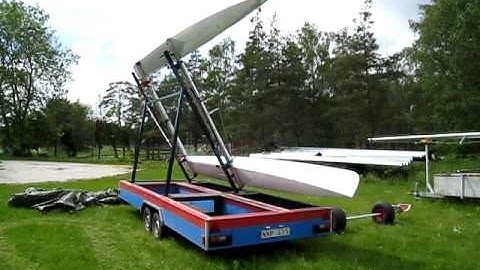 Tornado catamaran trailer