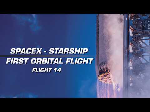 WATCH SpaceX's Starship Launches On Its First Orbital Mission - Flight Test 14, Starbase,
