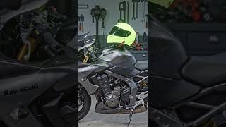 Kawasaki Ninja ka helmet// #viral #shorts #ninja #kawasaki #superbike #automobile #motosport