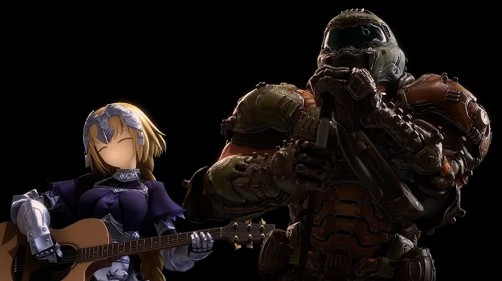 [SFM] Doomslayer and Jeanne play some music and th...