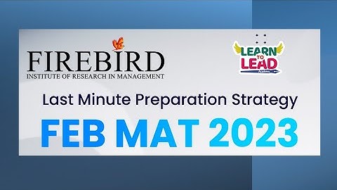 FEB MAT 2023 | Last Minute Preparation Strategy | MBA | PGDM | Must watch video #mat2023