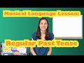 Regular Past Tense: Musical Language Lesson | Songs for Speech Therapy and ELD