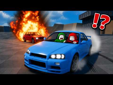 JJ &amp; Mikey Became PRO Drifters in Drift Tag in Roblox...