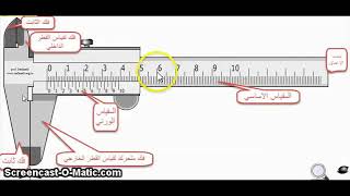 القدمه ذات الورنيه