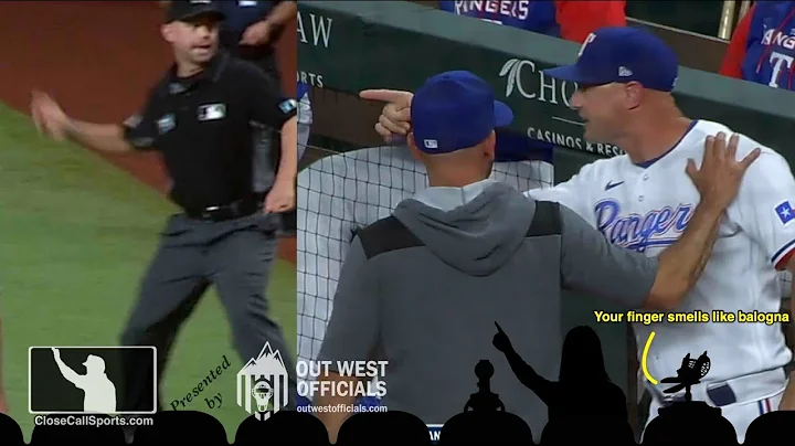Ejection 120 - Rangers Coach Corey Ragsdale Tossed...