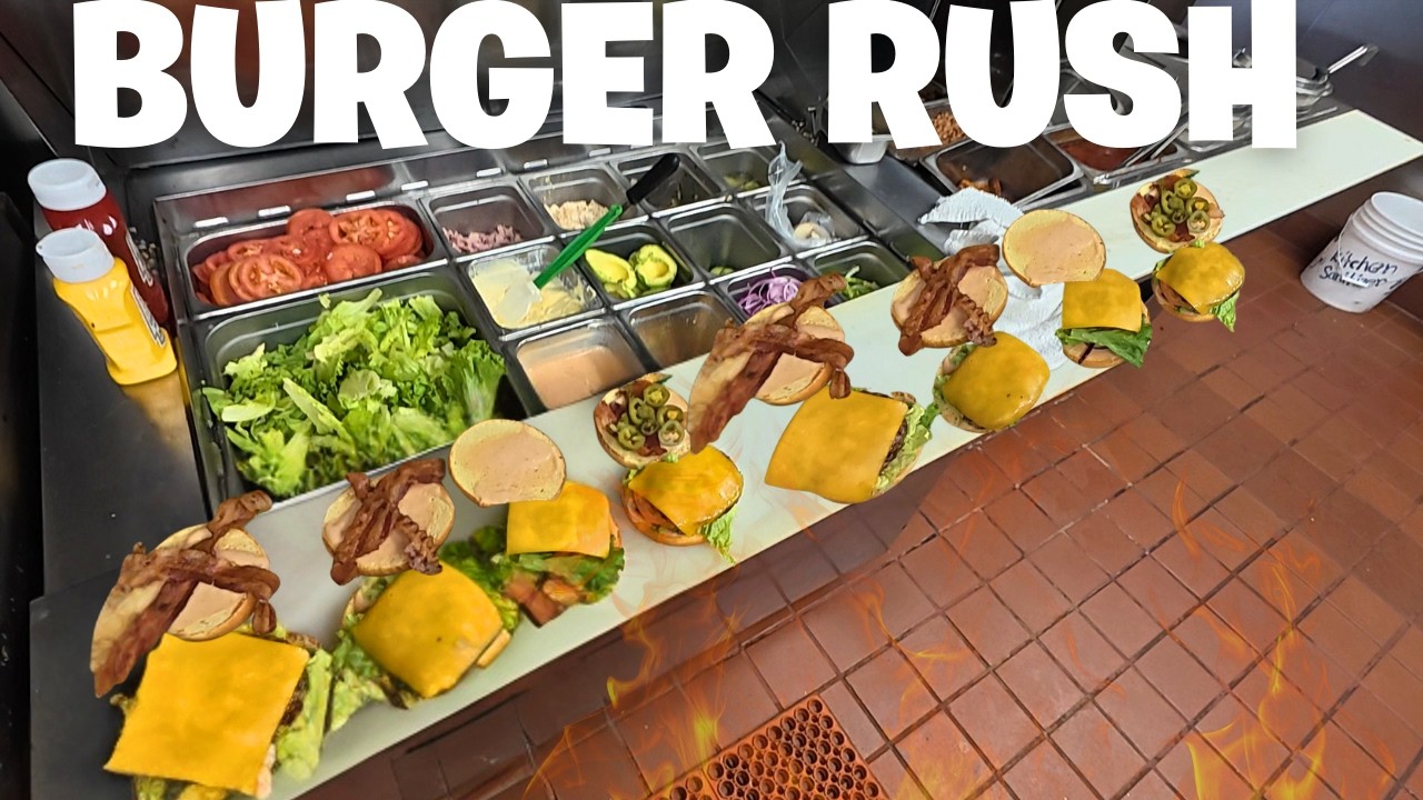 The Burger Rush That Never Ends (POV) 🍔🍟