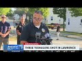 3 teenagers shot in Lawrence, Massachusetts