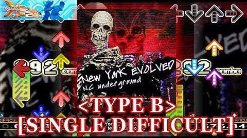 【DDR X3】 New York EVOLVED (Type B) [SINGLE DIFFICULT] 譜面確認＋クラップ
