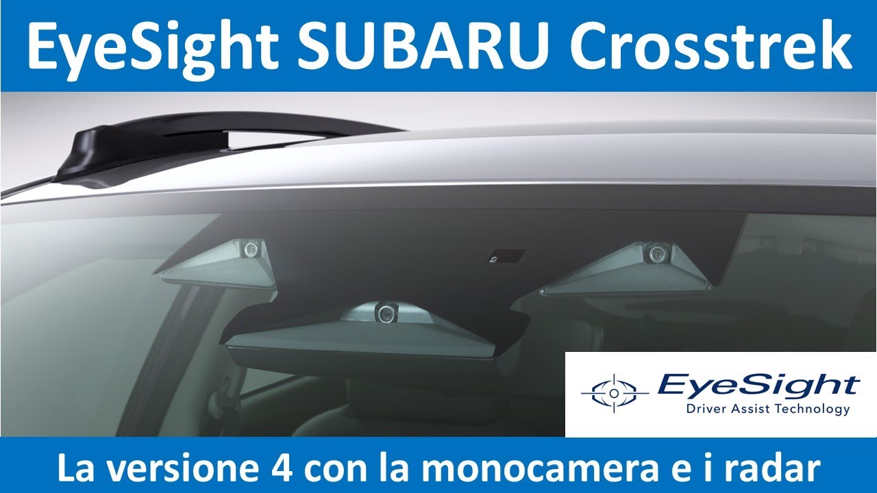 EyeSight V4 Subaru Crosstrek