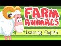 FARM ANIMALS for KIDS || Learn English - Учим английский для детей - Домашние животные