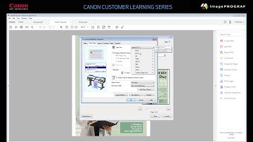 How to Print a Poster from a PDF File using the imagePROGRAF Printer Driver