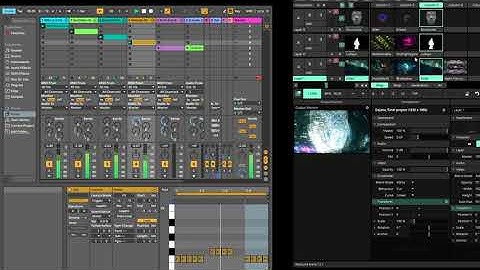 Ableton & Resolume