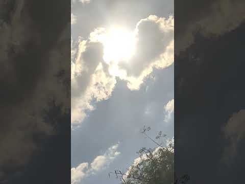 November 4 2023 #sun #hotsun #sky #clouds #bluesky #viral #video #shorts