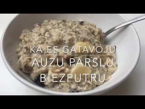 Video: Mājās gatavotas pilngraudu brokastu pārslas: granola