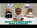 DIY Barbie Baby Clothes [How To Make Baby Doll Clothes]