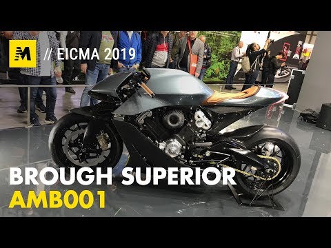 Brough Superior AMB001 a EICMA 2019 [ENGLISH SUB]