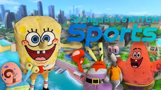 Spongebob Switch Sports!  Spongebob Plush Ep5